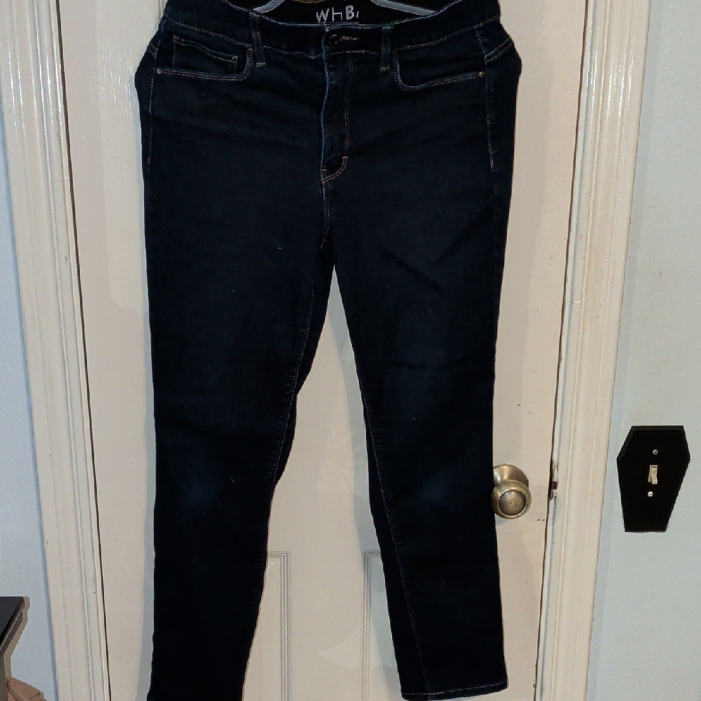 White House Black Market Dark Skinny Jeans